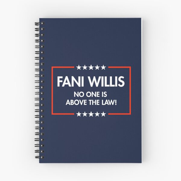 Item preview, Fani Willis - No One is Above the Law (bold blue) designed and sold by Thelittlelord.