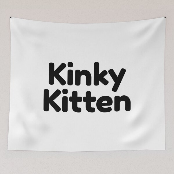 Item preview, Kinky Kitten [black text] designed and sold by The-Third.