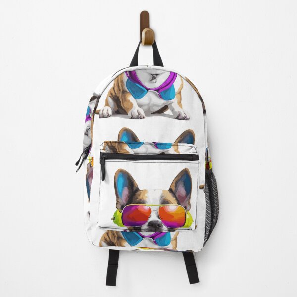Item preview, cute Bullmatian puppy listening to music wearing sunglasses. designed and sold by melyD74.