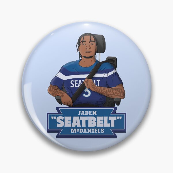 Item preview, Jaden 'Seatbelt' McDaniels - Minnesota Basketball designed and sold by sportsign.