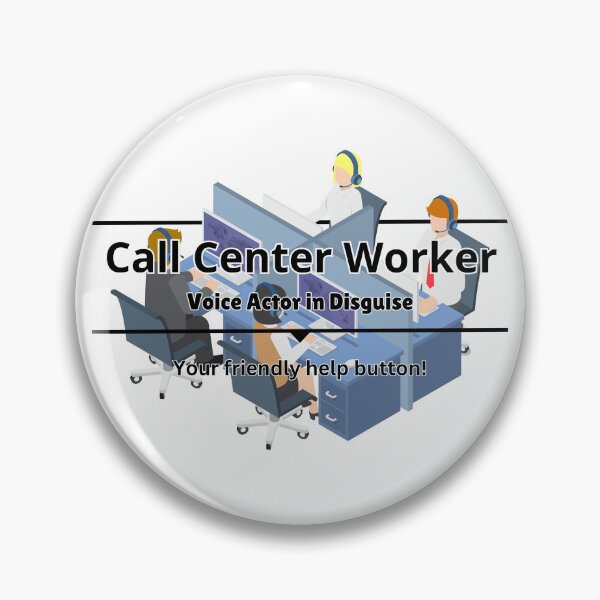 Item preview, Call Center Worker Funny Designs designed and sold by DesignXBecky.