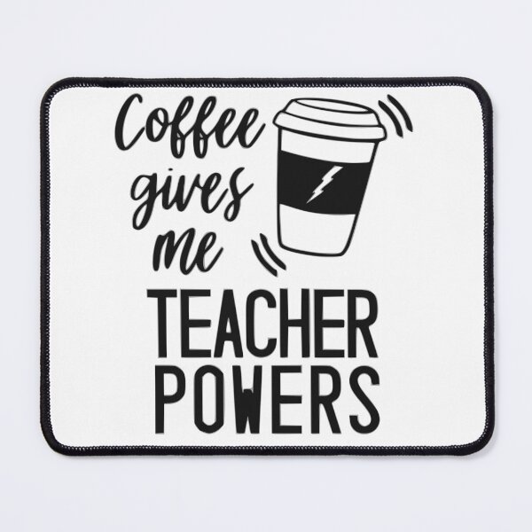 Artikelvorschau, Kaffee gibt mir Lehrerkräfte! entworfen und verkauft von Creation Station Boutique USA.