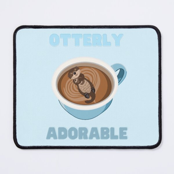 Item preview, Otterly Adorable (Blue) designed and sold by octopuscafe.