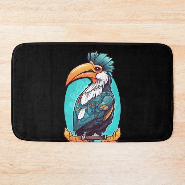 Item preview, Colorful Hornbill Art designed and sold by Mechanical-Artt.