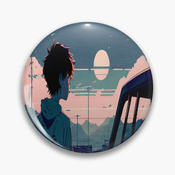 Item preview, Vista de anime designed and sold by BOETSHIRTS.