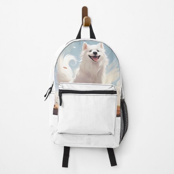 Item preview, White Dog Samojed Art Style designed and sold by Lajon97.