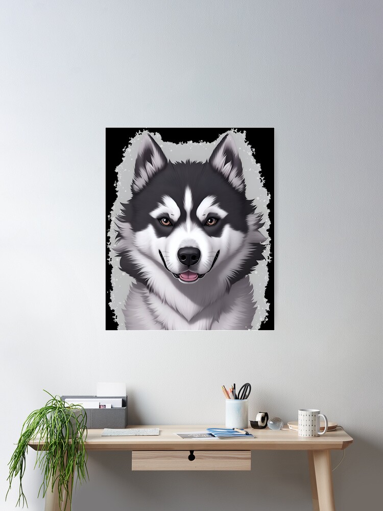 chiots husky moelleux