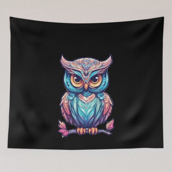 Item preview, Whimsical Owl Art designed and sold by Mechanical-Artt.