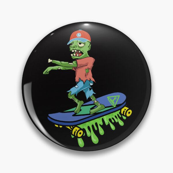 Item preview, Skateboarding Zombie designed and sold by Molly's Bold Brush.