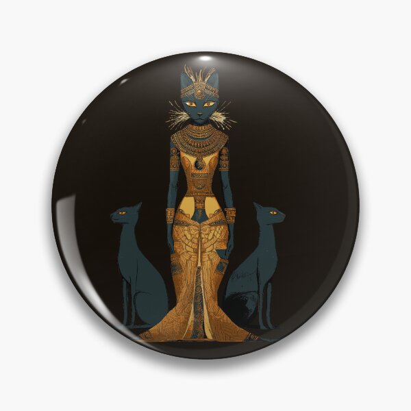 Item preview, Bastet the Protector - Gods of Kemet designed and sold by WennsdaysChild.
