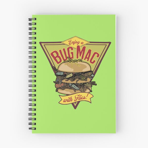 Item preview, Enjoy a Bug Mac with Flies! designed and sold by sigmadog.