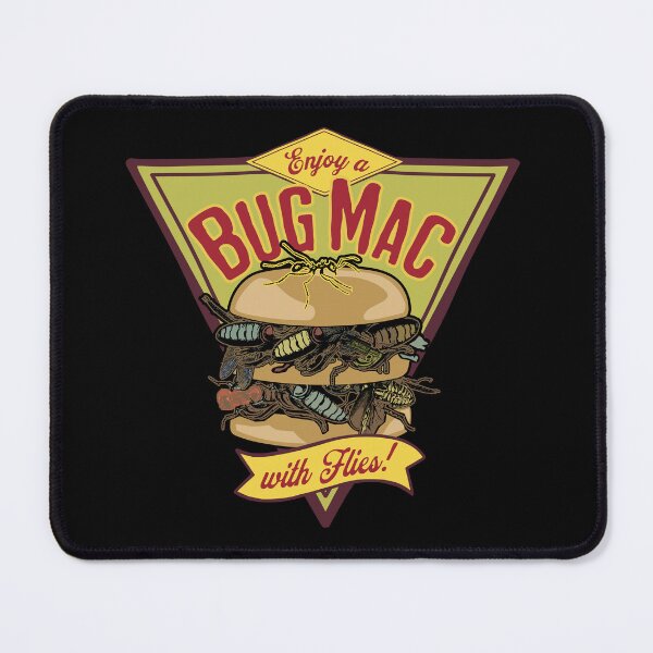 Item preview, Enjoy a Bug Mac with Flies! designed and sold by sigmadog.