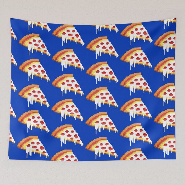 Item preview, PIZZA 8-BIT designed and sold by GeeklyShirts.
