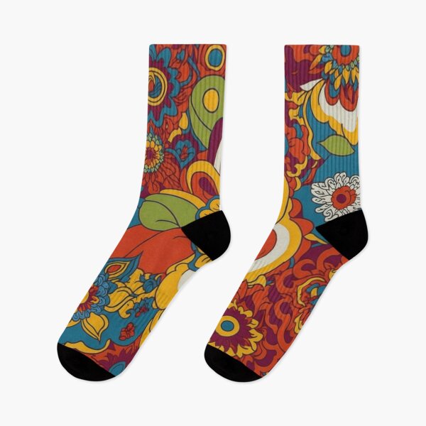 Item preview, Flower Power Colourful Flower Pattern designed and sold by druidwolfart.