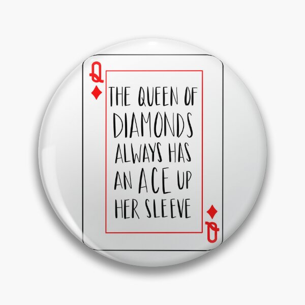 Item preview, queen of diamonds designed and sold by little0g.
