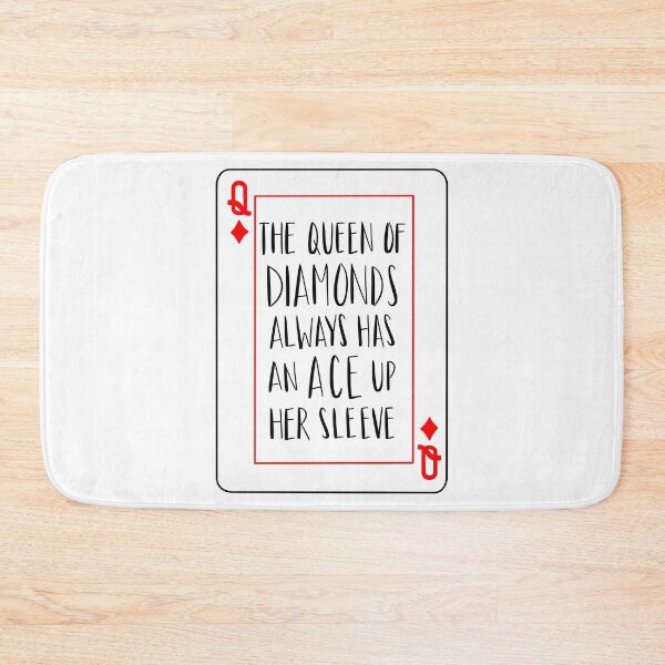 Item preview, queen of diamonds designed and sold by little0g.