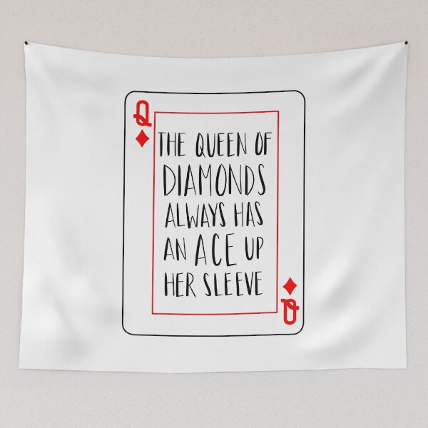 Item preview, queen of diamonds designed and sold by little0g.