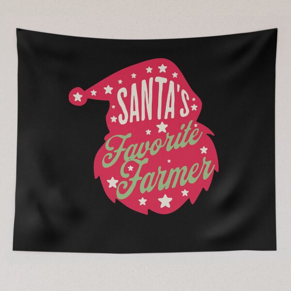 Item preview, Santa’s favourite farmer - Christmas present designed and sold by Zandalus.