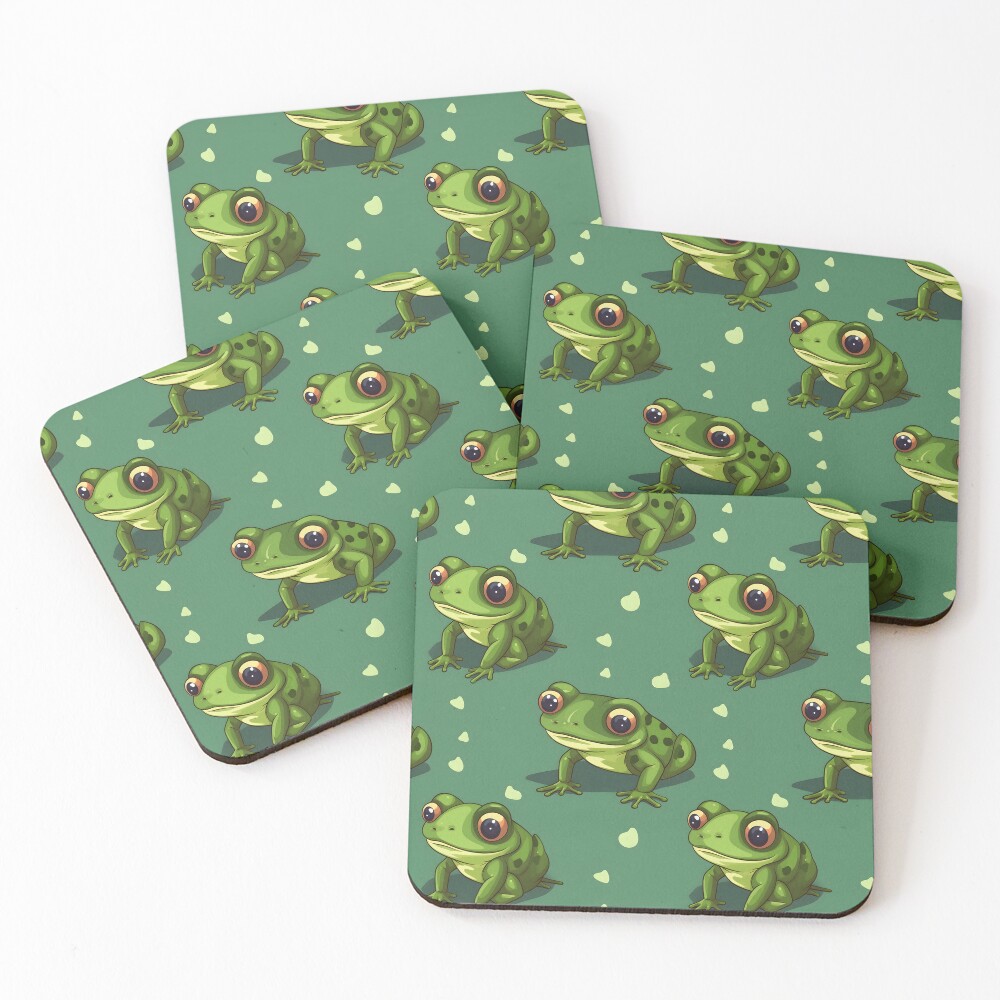 Item preview, Coasters (Set of 4) designed and sold by RibbitFans101.