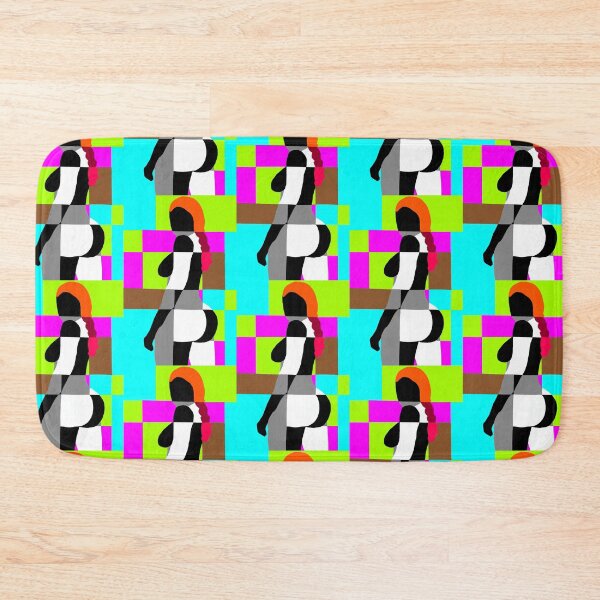 Item preview, Geometric female nude in rectangles and curves designed and sold by pulchritude560.