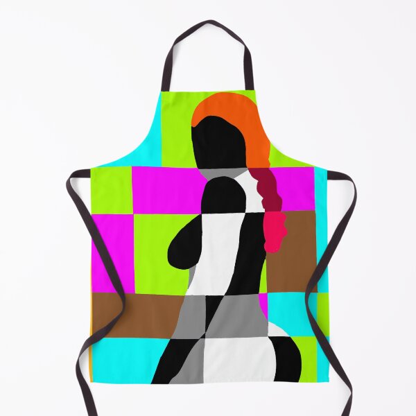 Item preview, Geometric female nude in rectangles and curves designed and sold by pulchritude560.