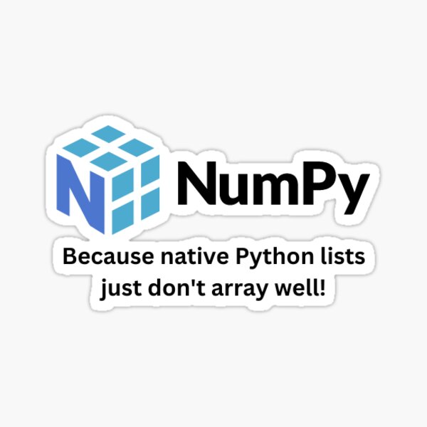 Item preview, NumPy Programming Jokes designed and sold by Sci Data.