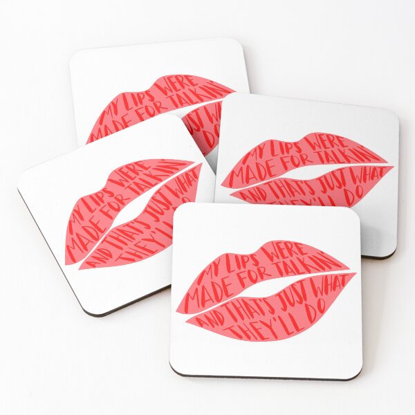 Item preview, my lips were made for talkin’… designed and sold by little0g.