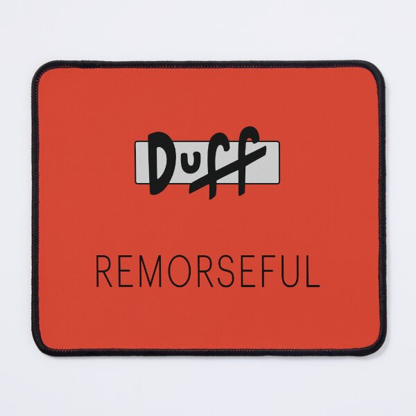 Item preview, Duff Mascot: Remorseful designed and sold by REALsaintpetty.