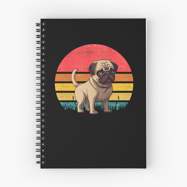Item preview, Pug Vintage Retro Sunset designed and sold by rafaeltto.