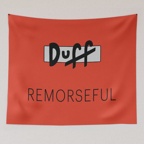 Item preview, Duff Mascot: Remorseful designed and sold by REALsaintpetty.
