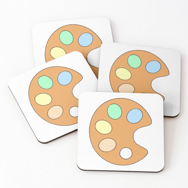 Item preview, Aesthetic artsy pastel color palette designed and sold by xiape.