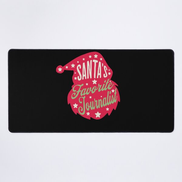 Item preview, Santa’s favourite journalist - Christmas present designed and sold by Zandalus.