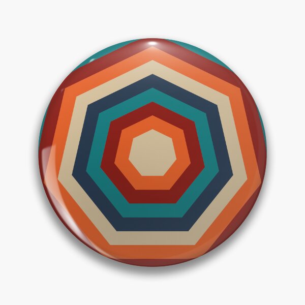 Item preview, Retro Heptagon designed and sold by Texterns.
