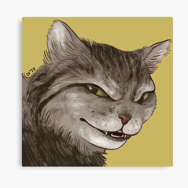 Cat Reaction Canvas Prints for Sale