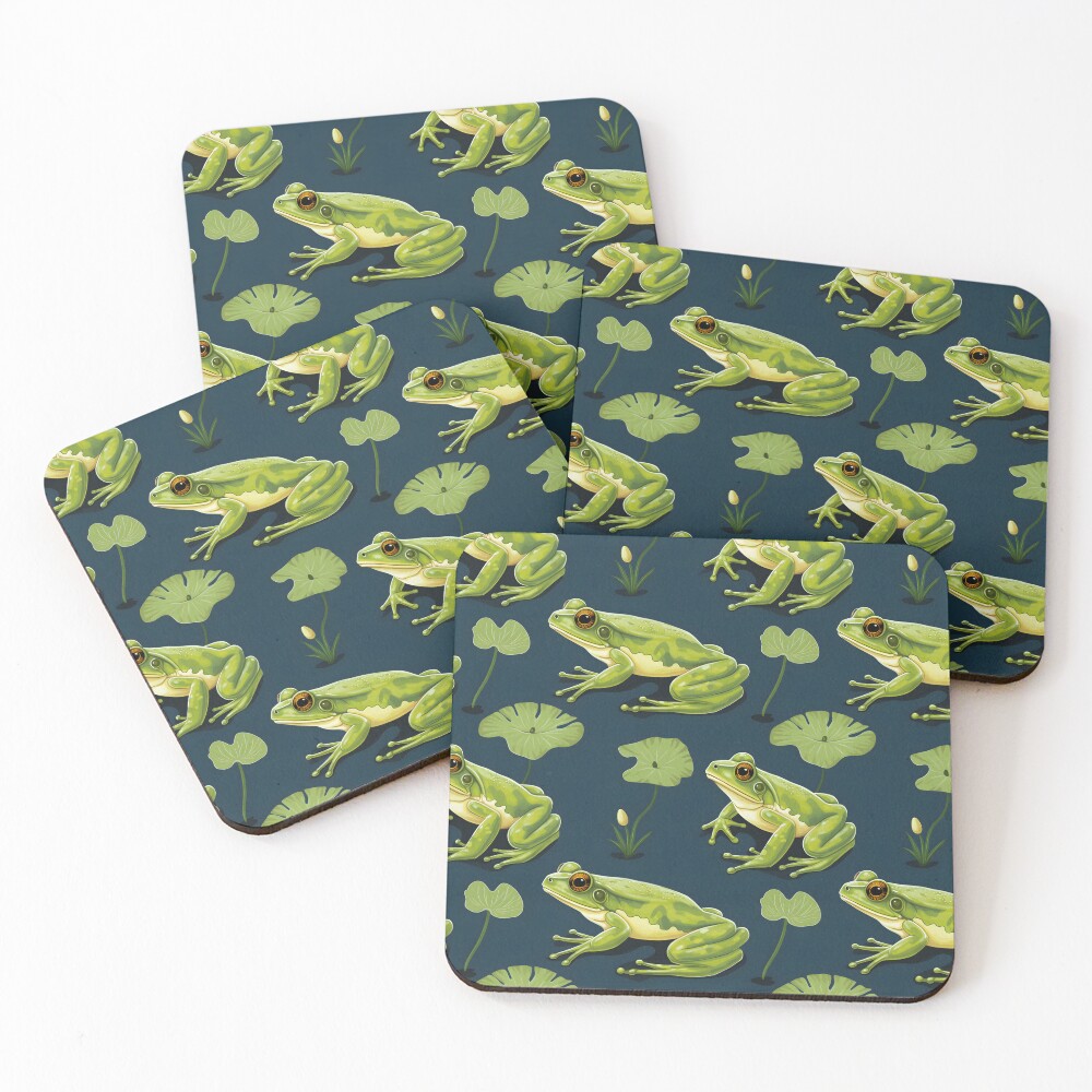 Item preview, Coasters (Set of 4) designed and sold by RibbitFans101.