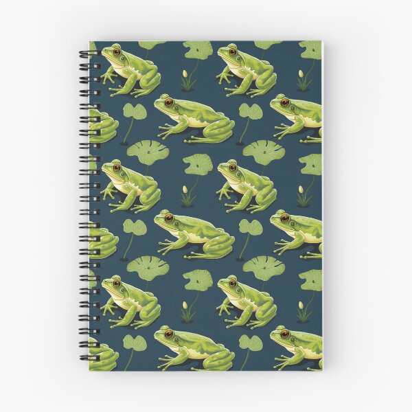 Item preview, Frog Pattern Art designed and sold by RibbitFans101.