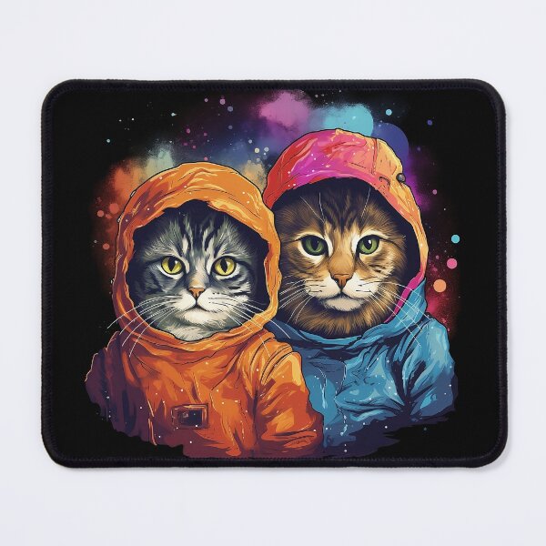 Item preview, Two Cats in space designed and sold by Lajon97.