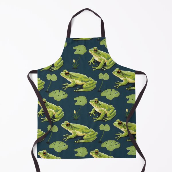 Item preview, Frog Pattern Art designed and sold by RibbitFans101.