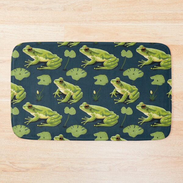 Item preview, Frog Pattern Art designed and sold by RibbitFans101.