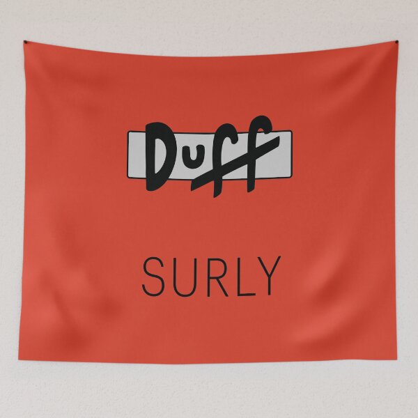 Item preview, Duff Mascot: Surly designed and sold by REALsaintpetty.
