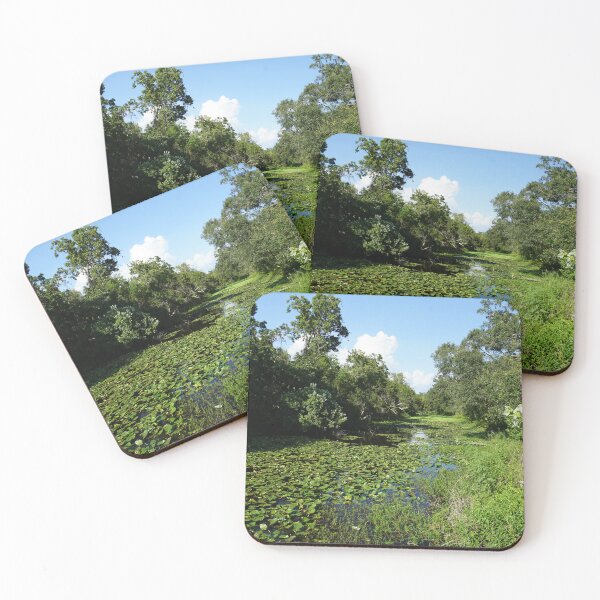 Item preview, Beautiful Lush Green Waterway  designed and sold by Sparkleweather.