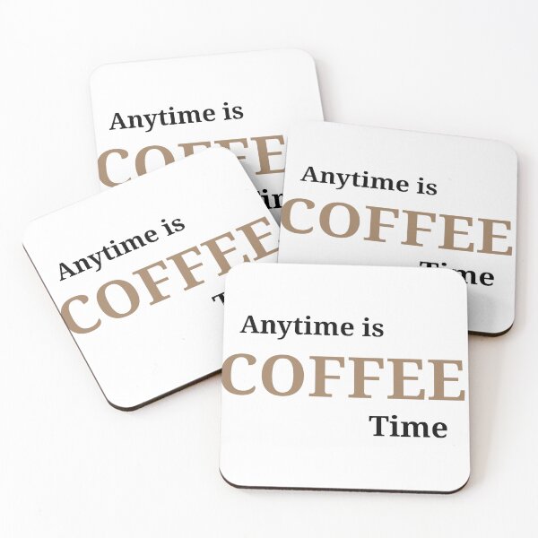 Item preview, Anytime is COFFEE time  designed and sold by Asmaa Abdul-Azim.