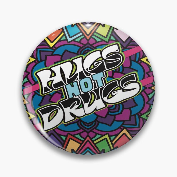 Item preview, Hugs Not Drugs - Recovery Quotes & Sayings designed and sold by ThatsJustJilly.