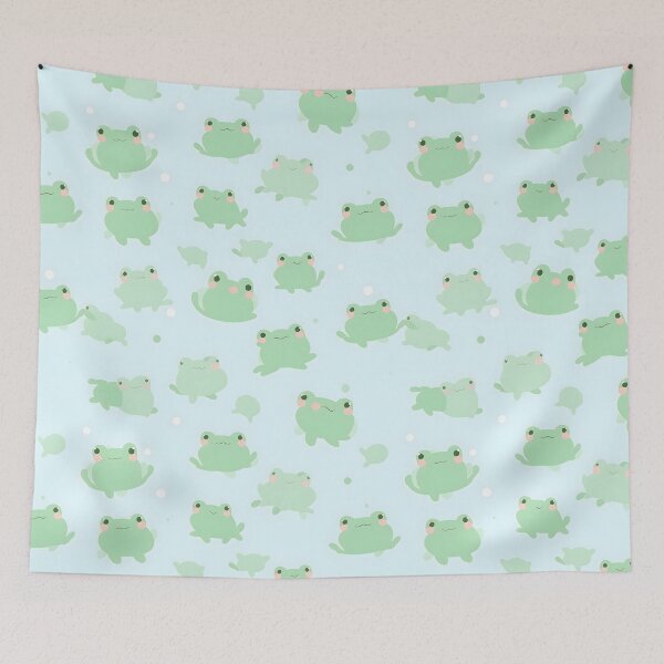 Item preview, Anime Frog Pattern designed and sold by RibbitFans101.