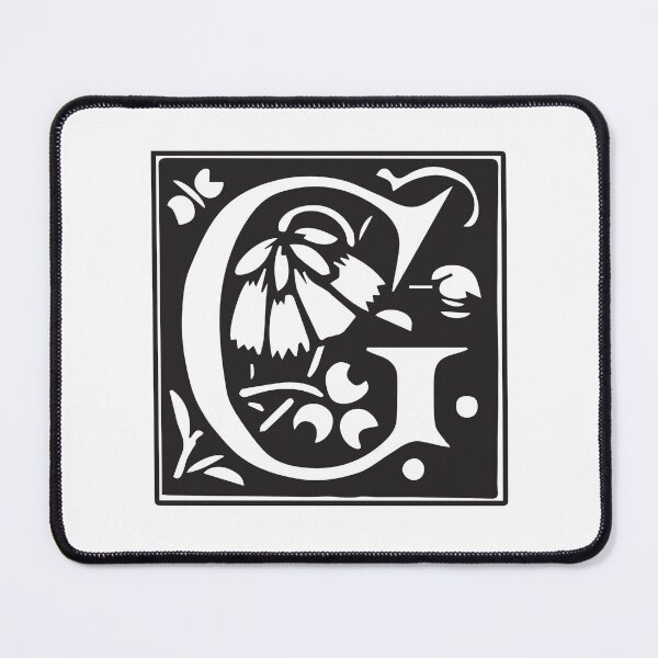 Item preview, G Letter Fancy Vintage designed and sold by iliketeas.
