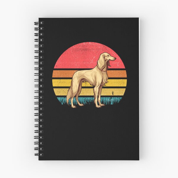 Item preview, Saluki Vintage Retro Sunset designed and sold by rafaeltto.