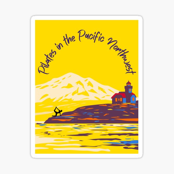 Item preview, Pilates in the Pacific Northwest Lighthouse designed and sold by AtomicRay.