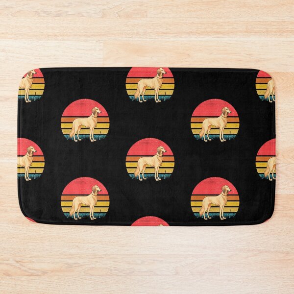 Item preview, Saluki Vintage Retro Sunset designed and sold by rafaeltto.