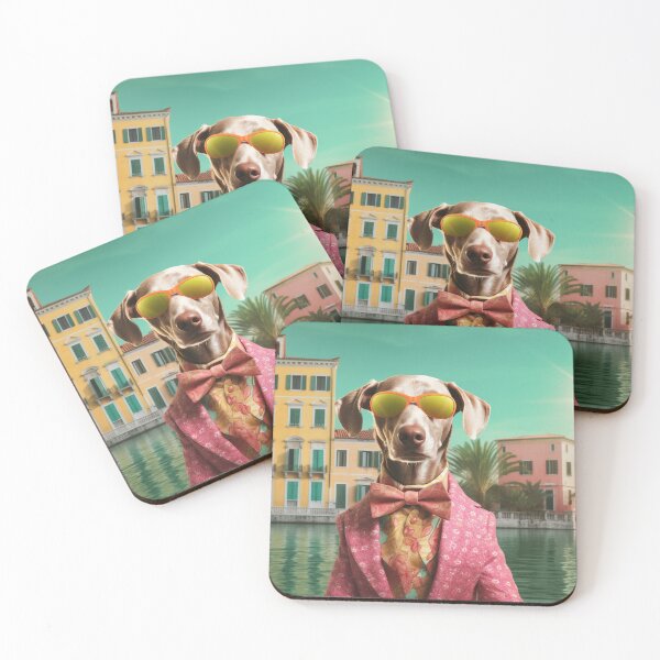 Item preview, Pretentious Pets on Holiday  designed and sold by Klickpicks.