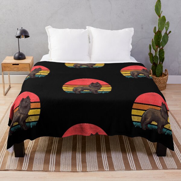 Item preview, Schipperke Vintage Retro Sunset designed and sold by rafaeltto.